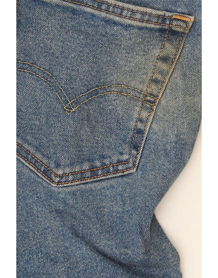 Męskie jeansy Levi's 511 Slim W30 L32 Niebieskie bawełniane