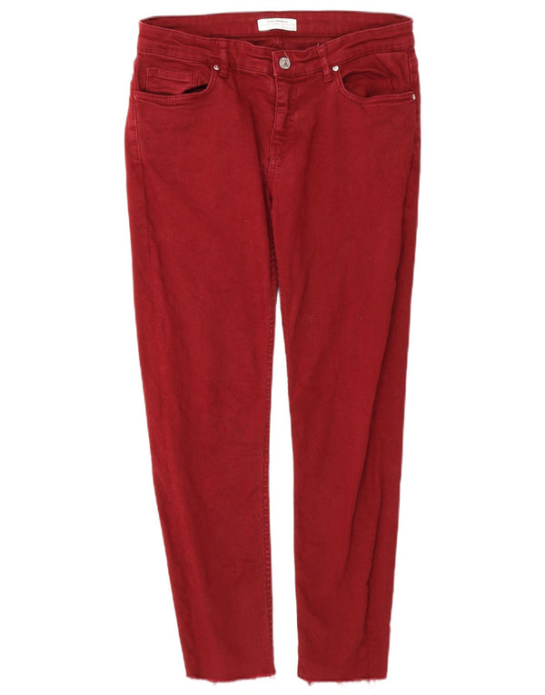Damskie jeansy Skinny Zara EU 38 Small W28 L26 Czerwone