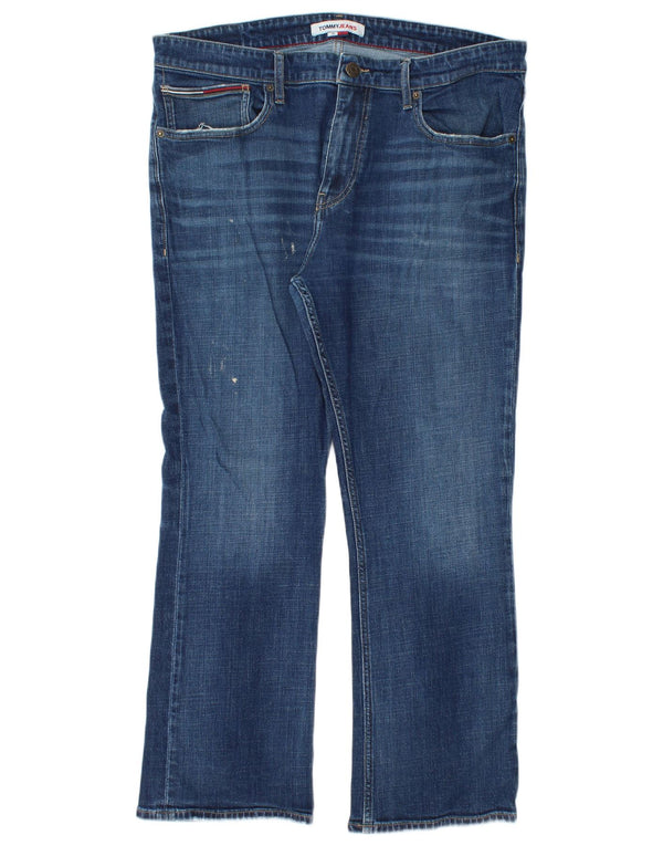 Męskie jeansy Bootcut TOMMY HILFIGER W36 L28 Niebieskie, bawełniane