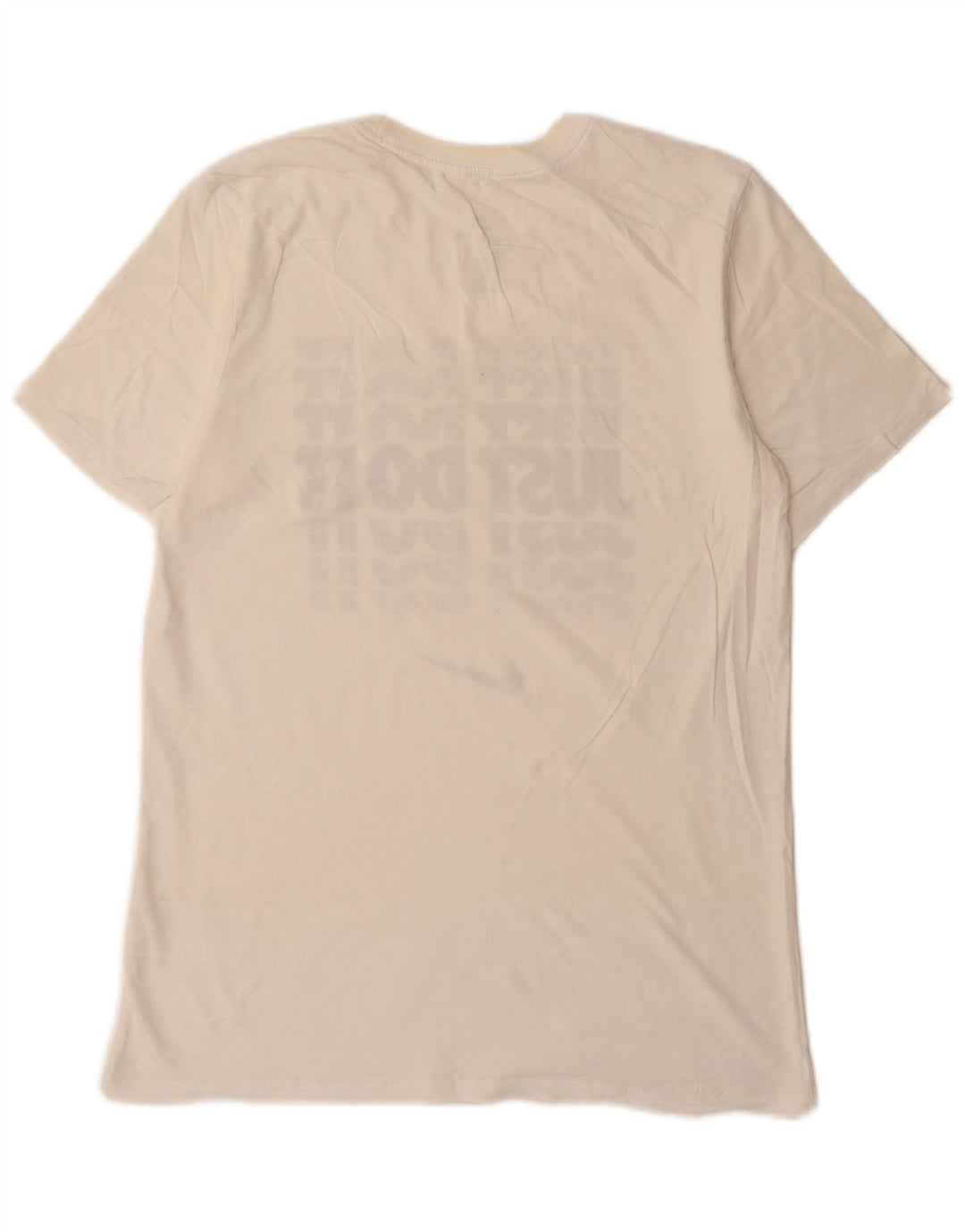 Męski T-shirt Nike Athletic Cut Graphic Top, średni, złamanej bieli, bawełniany