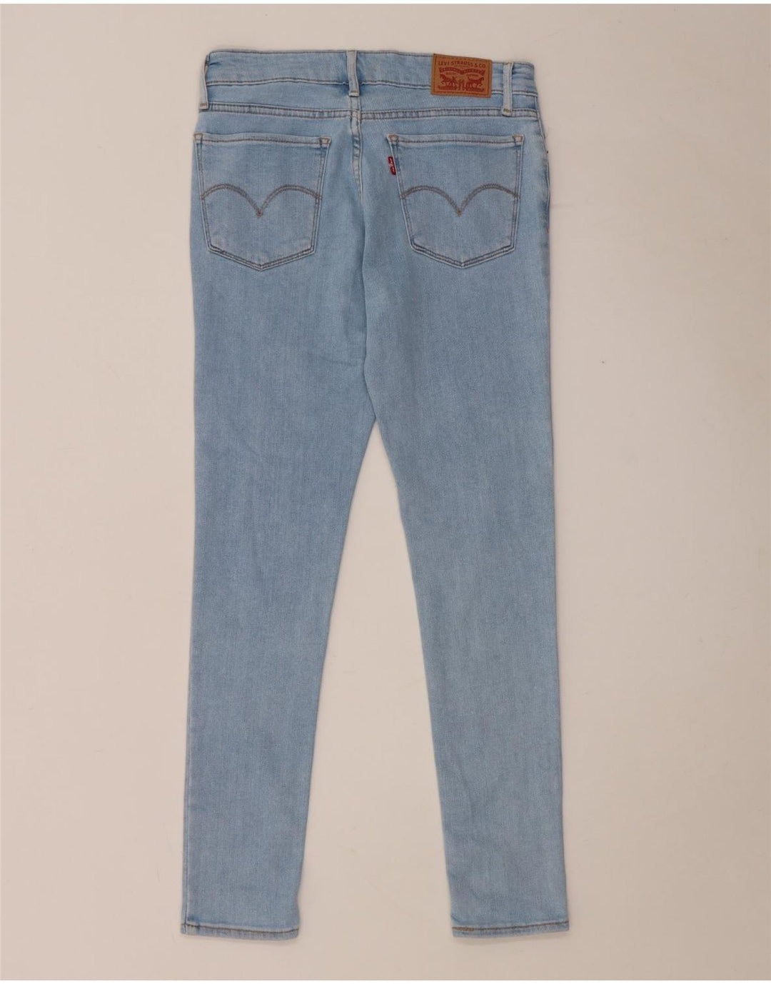 Damskie jeansy Levi's 711 Skinny W26 L28 Niebieskie bawełniane