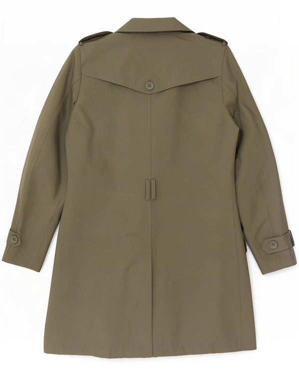 Marks & Spencer Damski trencz UK 12, średni, khaki, poliester