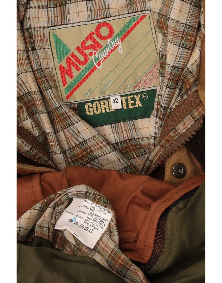 Męska kurtka użytkowa Musto UK 42 XL, brązowa, poliester