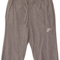 Męskie spodenki sportowe Nike, małe, szare, bawełniane