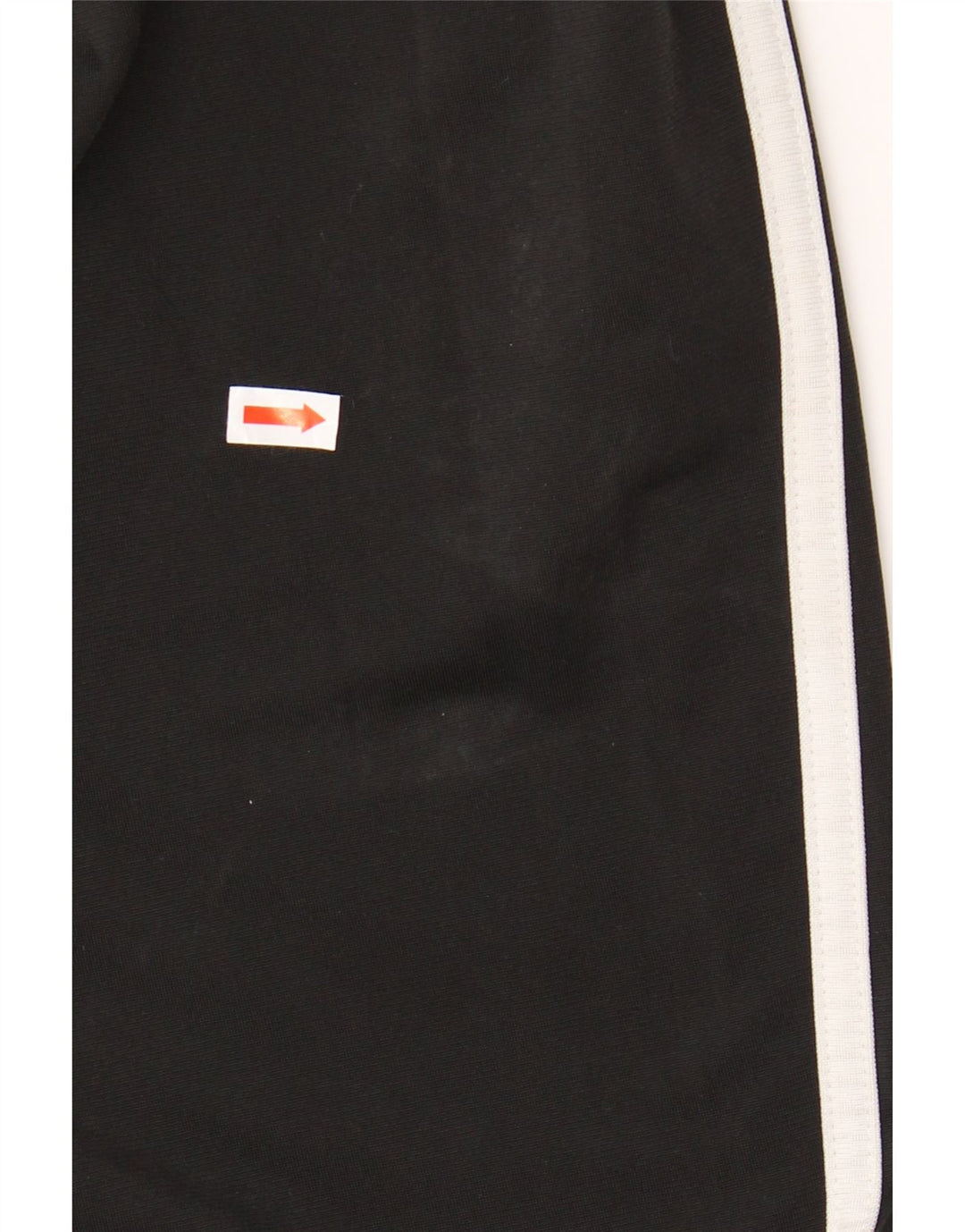 Damskie spodnie dresowe ADIDAS Joggers UK 8/10, małe, czarne, poliestrowe