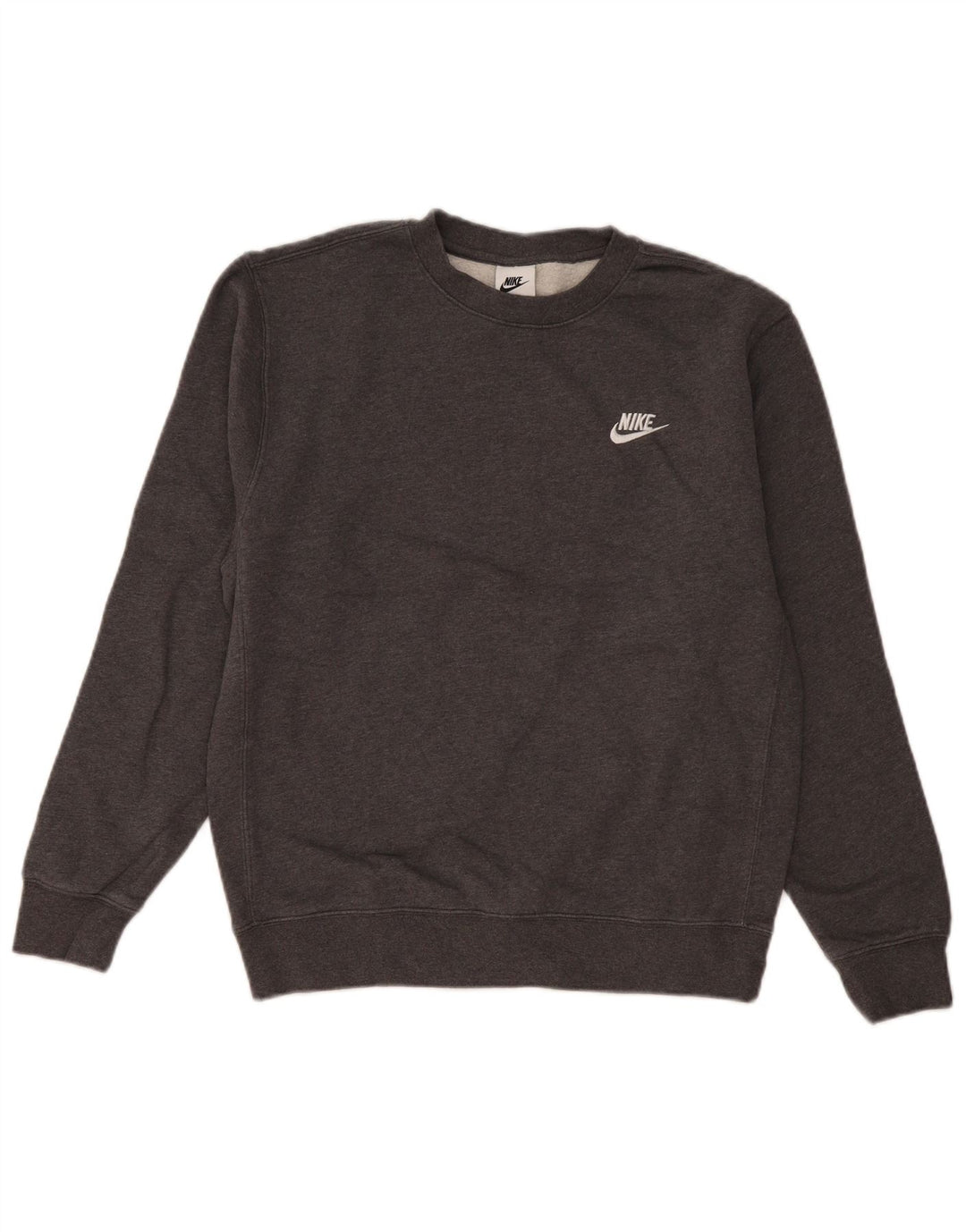 Męska bluza dresowa Nike, mała, szara, bawełniana