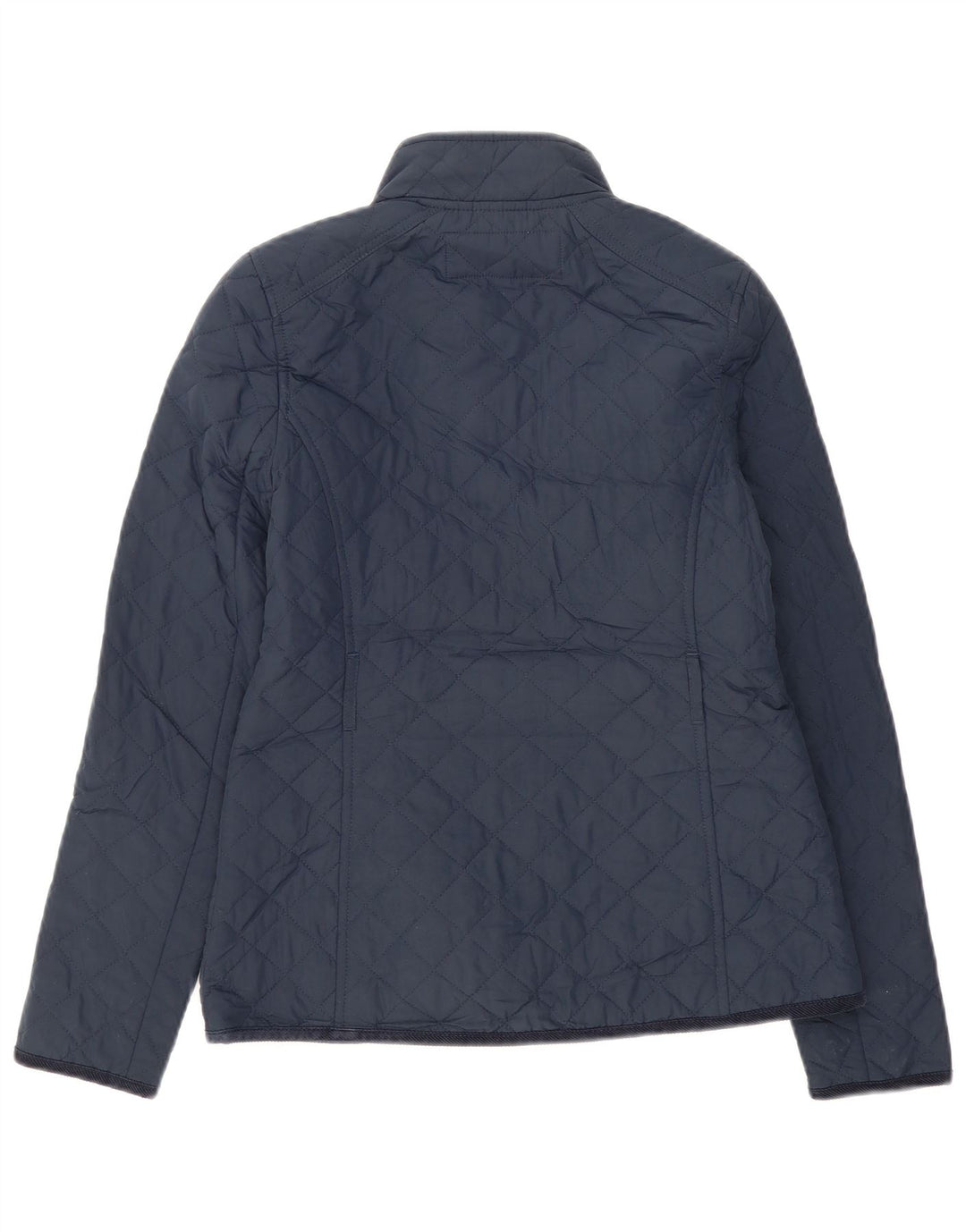 Damska pikowana kurtka Jack Wills UK 10, mała, granatowa, poliestrowa