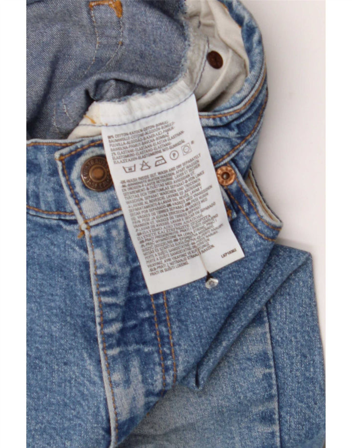 Damskie jeansy Levi's Bootcut W30 L30 Niebieskie bawełniane