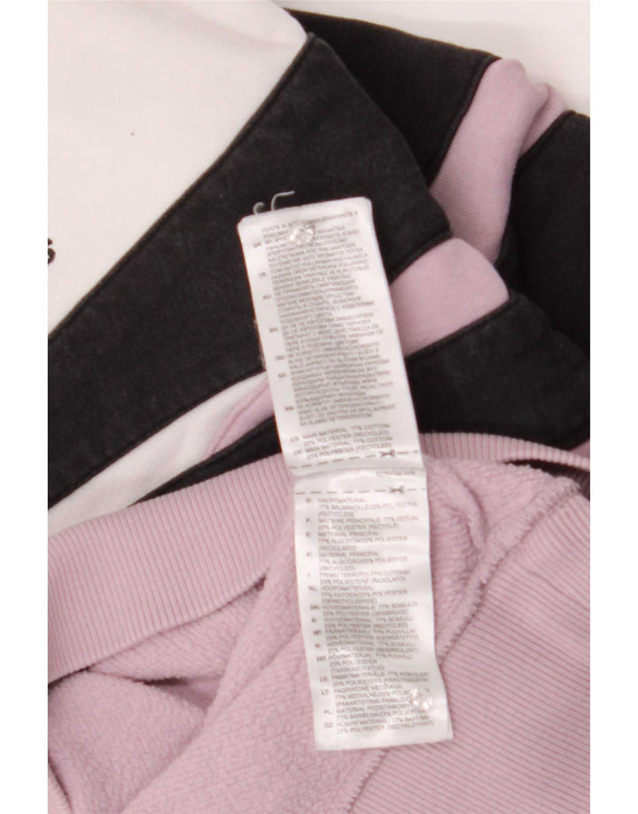 Damska bluza oversize Adidas UK 14 w kolorze średniego różu