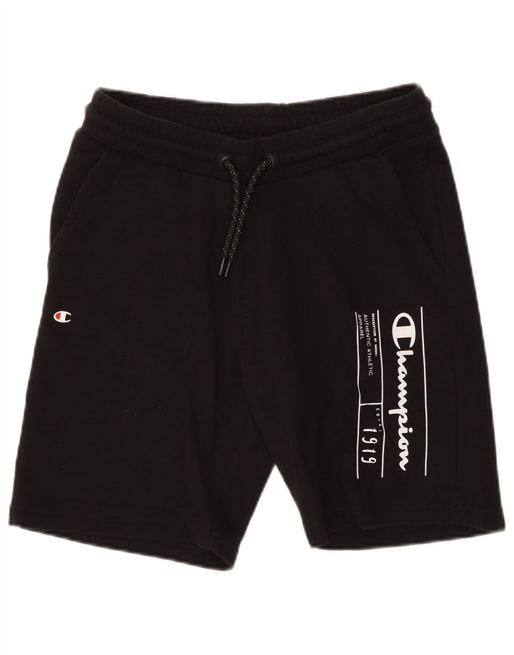 Męskie spodenki sportowe Champion Graphic Medium Black