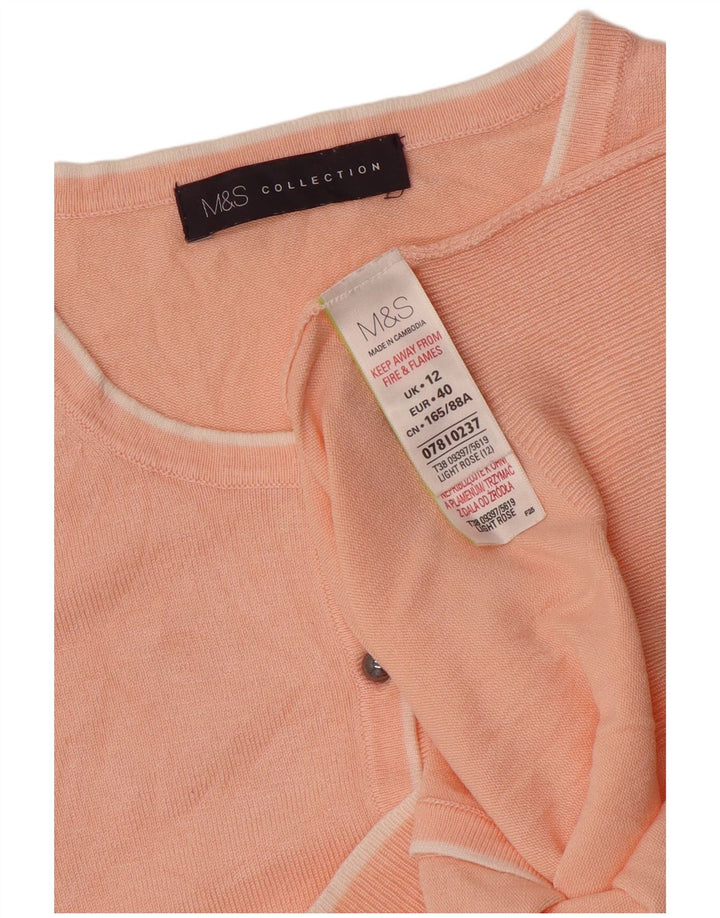 Sweter damski Marks & Spencer UK 12, średnioróżowy, wiskoza