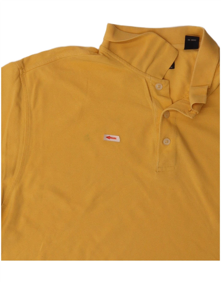 Męska koszulka polo IZOD XL, żółta, bawełniana