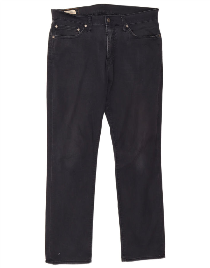 Męskie spodnie Levi's 511 Slim Casual W34 L30 Granatowa bawełna