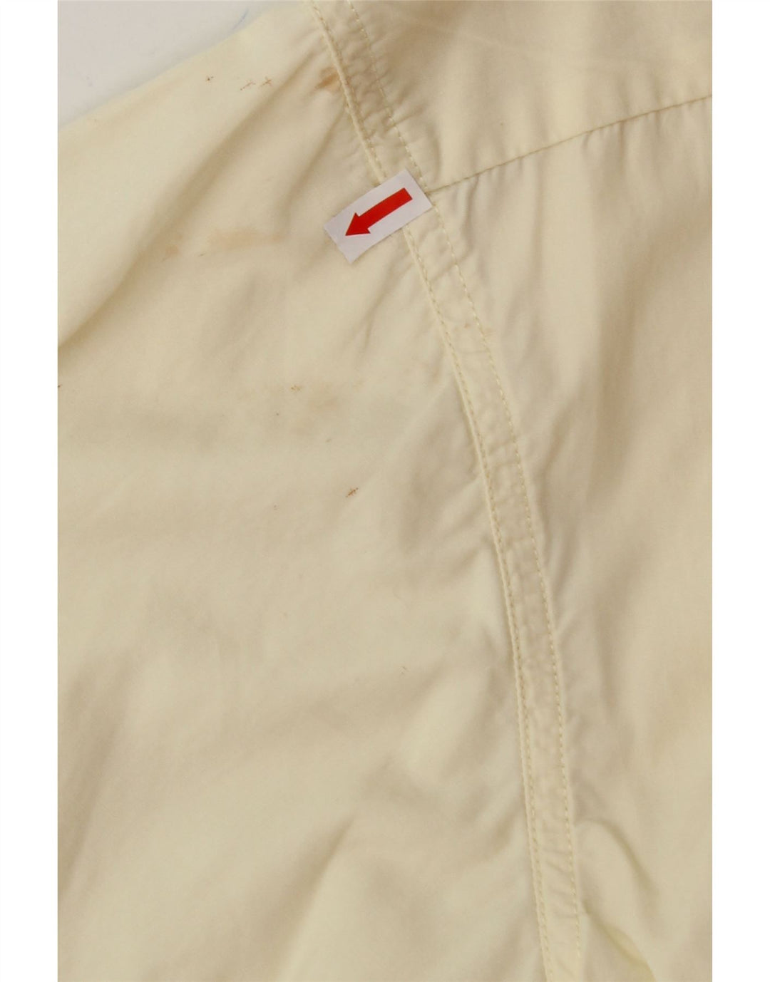 LEVI'S Mens Short Sleeve Shirt Small Yellow Cotton Vintage Levi's and Second-Hand Levi's from Messina Hembry 