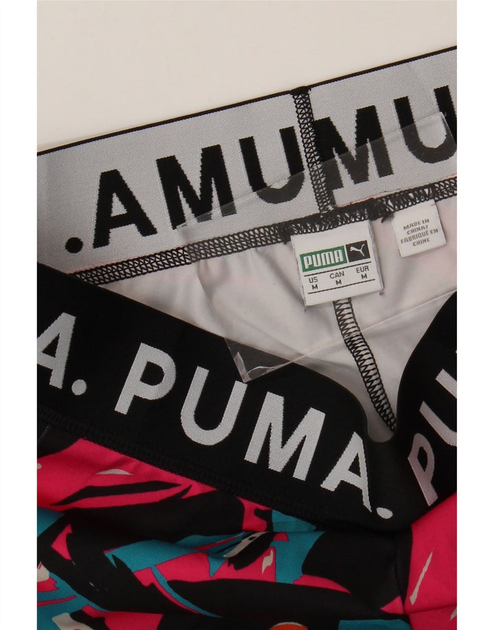 Damskie legginsy Puma Graphic UK 12 Średnie wielokolorowe geometryczne