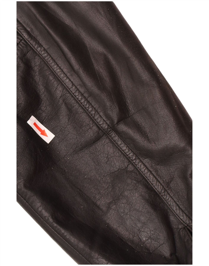 WESTBURY Męska kurtka skórzana IT 52 XL Czarna skóra