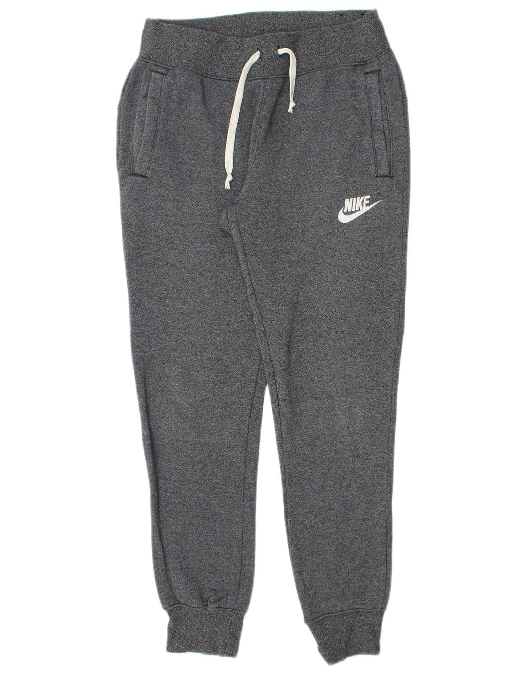 Męskie spodnie dresowe Nike, małe, szare, bawełniane