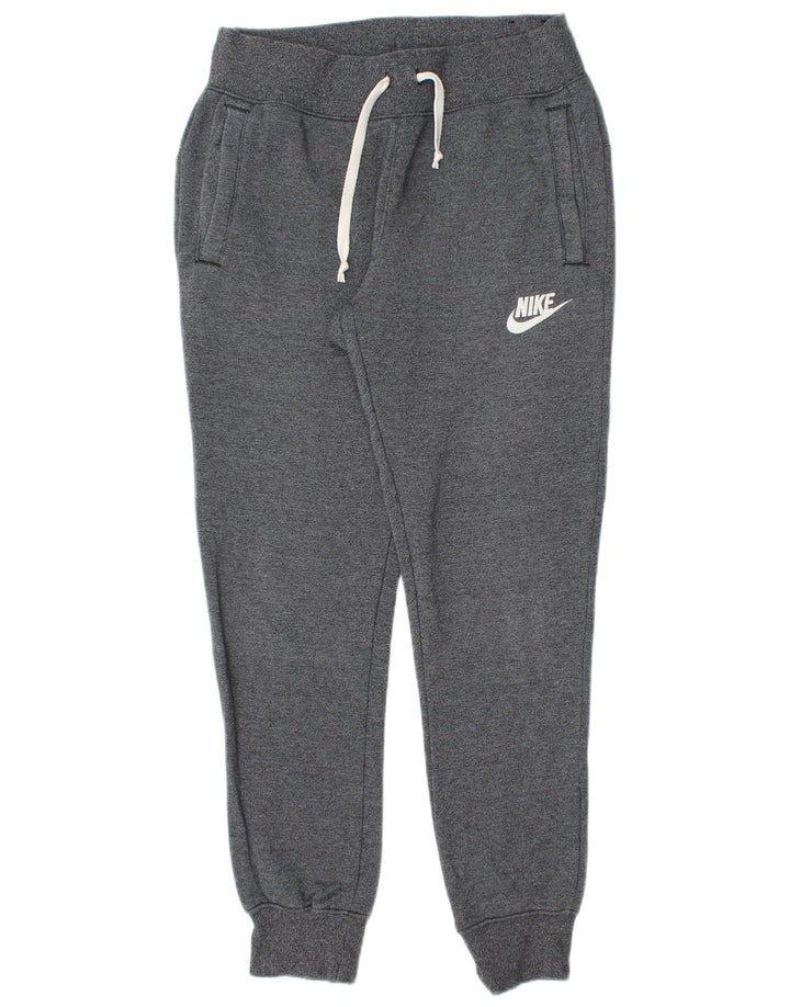 Męskie spodnie dresowe Nike, małe, szare, bawełniane