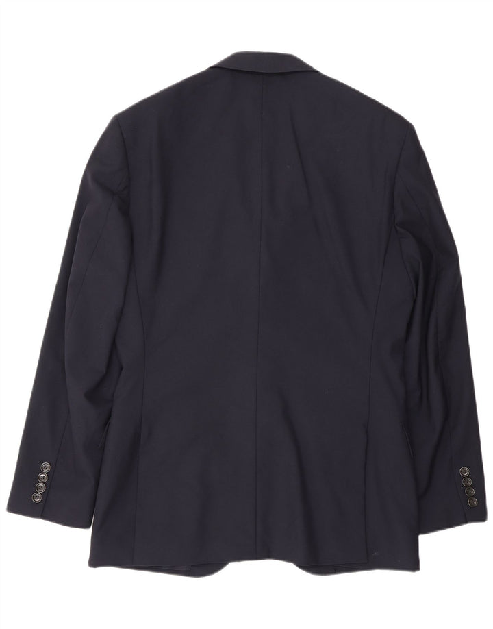 J. Crew Męska marynarka Ludlow zapinana na 2 guziki UK 38 Średni granatowy nylon