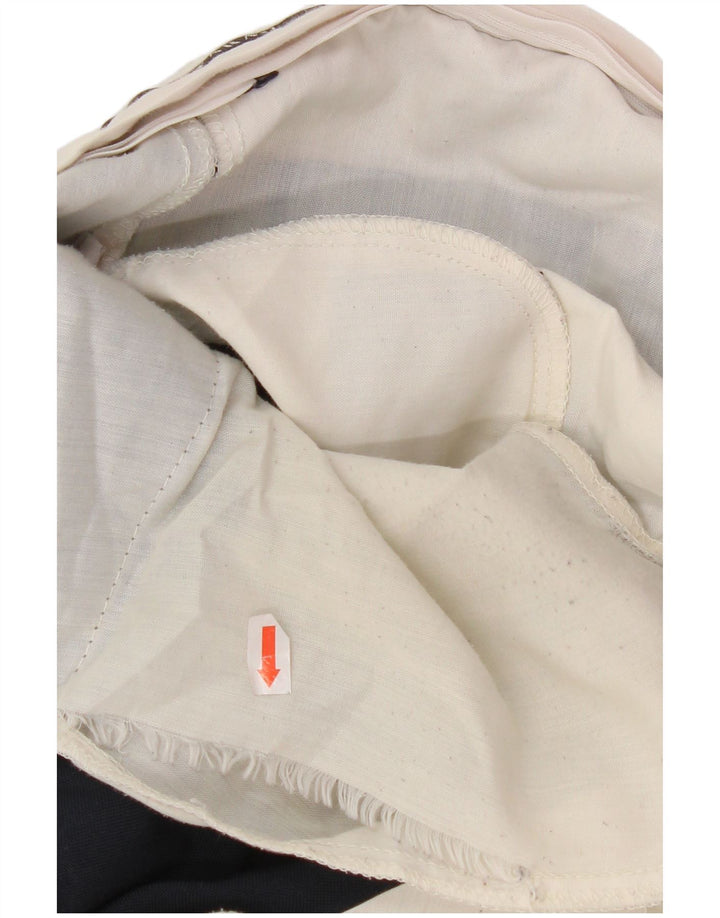 Męskie proste spodnie casualowe Farah W38 L31 granatowe