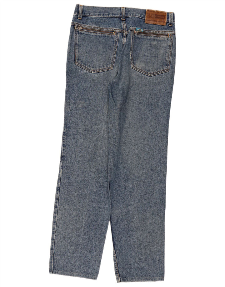 Męskie proste dżinsy Carrera W32 L30 Niebieskie bawełniane