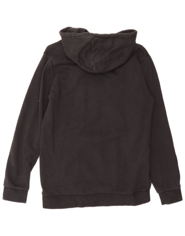 Męska bluza z kapturem Adidas Graphic, średnia czarna, bawełniana