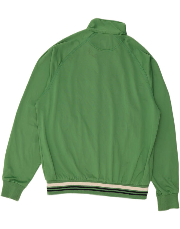 CHAMPION Mens Tracksuit Top Jacket Large Green Polyester