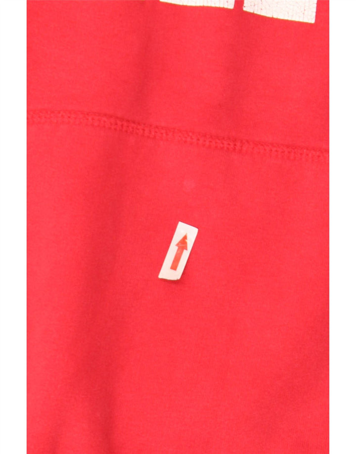 Męski sweter z kapturem Superdry Graphic, duży, czerwony
