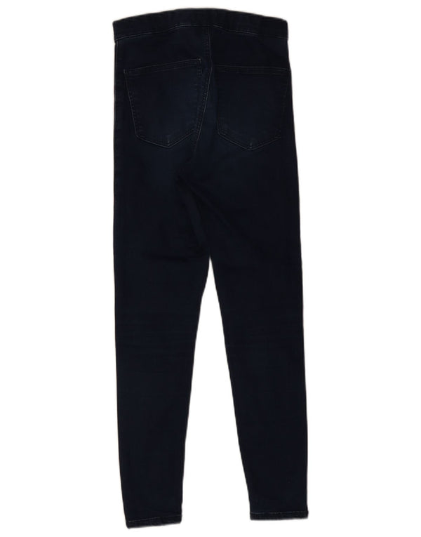 Topshop Damskie Joni Skinny Jeans W28 L25 Granatowa bawełna