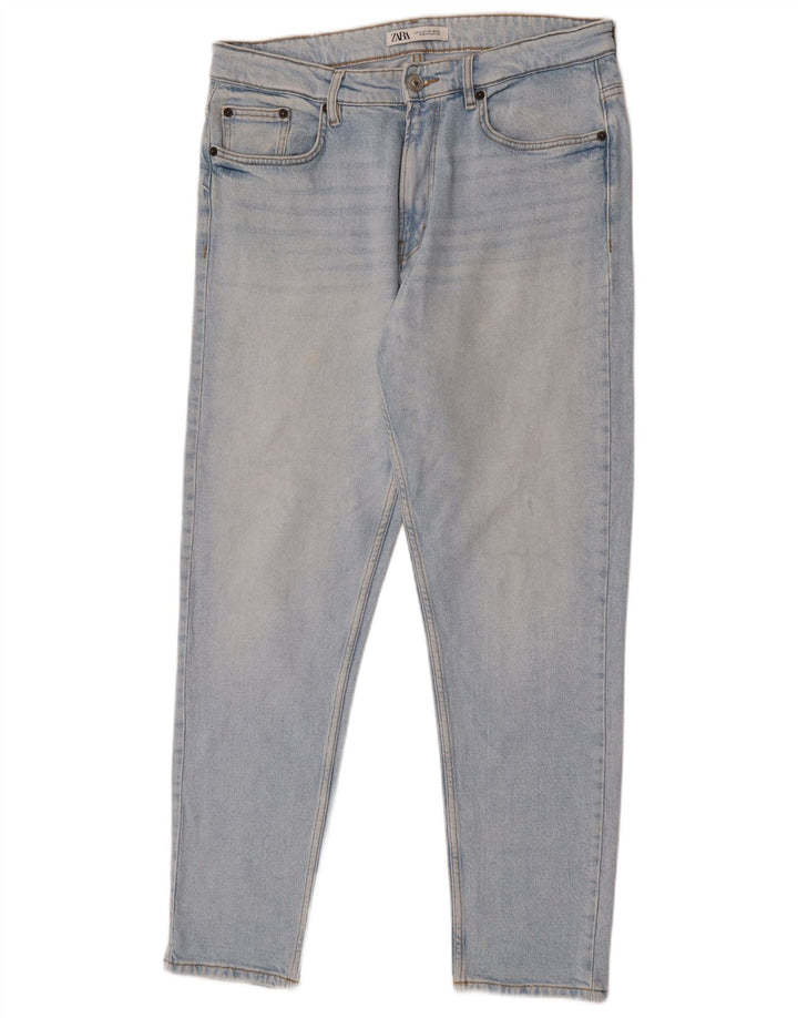 Męskie jeansy slim fit ZARA EU 42 Large W32 L30 Blue