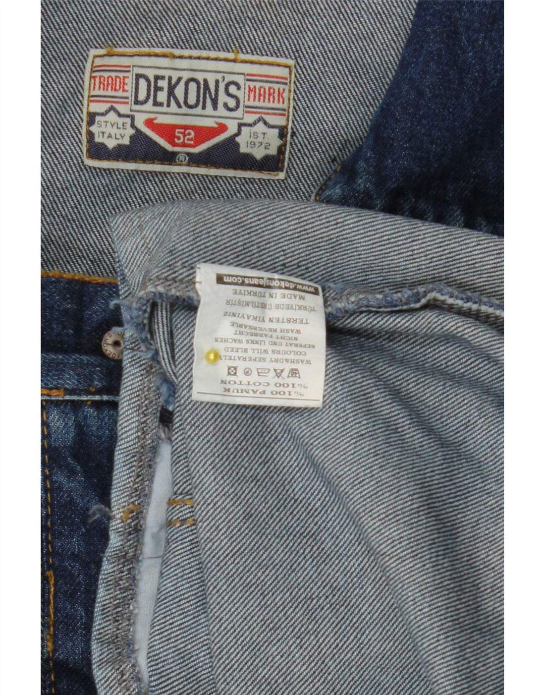 Vintage męska kurtka dżinsowa EU 52 XL niebieska bawełna