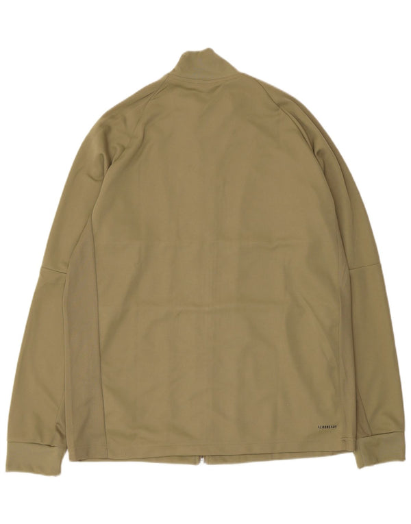 Męska kurtka dresowa ADIDAS Aeroready XL, poliester khaki