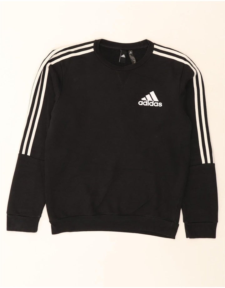 Bluza męska ADIDAS, mała, czarna, bawełniana
