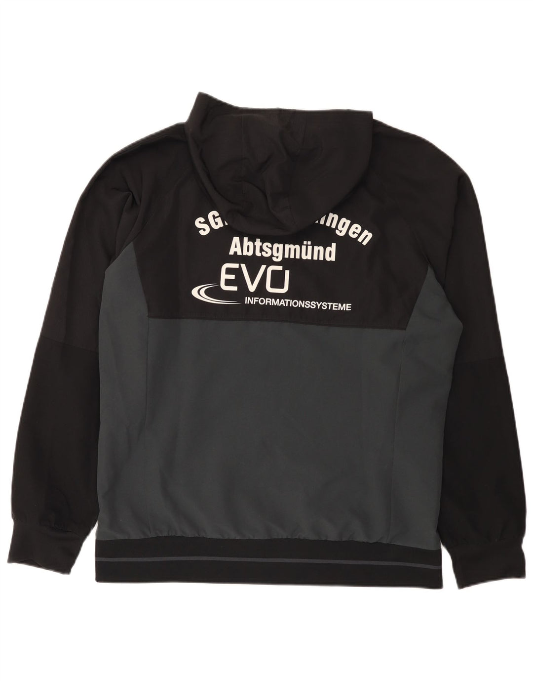Adidas Męska koszulka dresowa Climalite Graphic Top Jacket, duża, czarna, z blokami kolorów