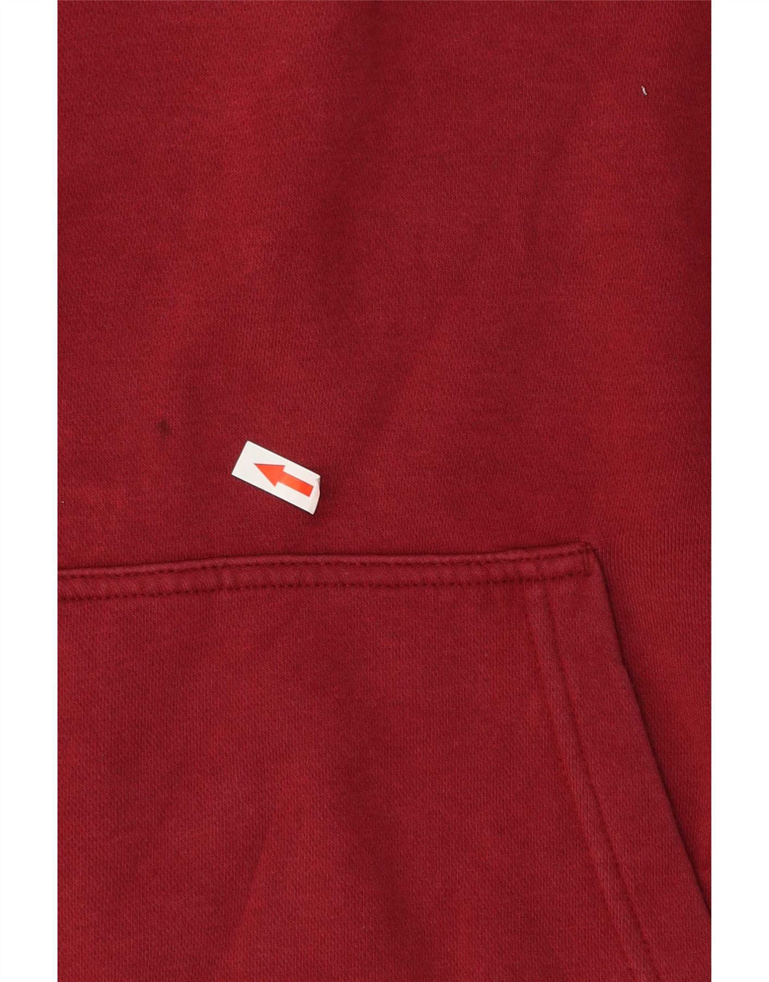 Męski sweter z kapturem Nike, średni bordowy, bawełniany