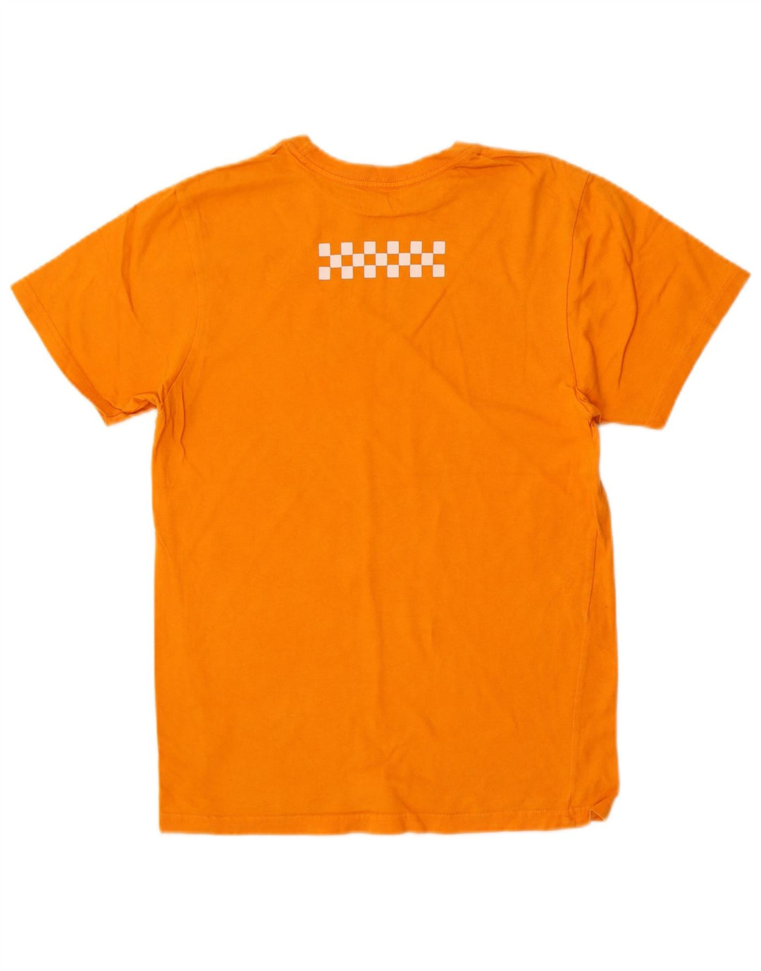 Męski T-shirt Vans Custom Fit z grafiką, mały, pomarańczowy, bawełniany