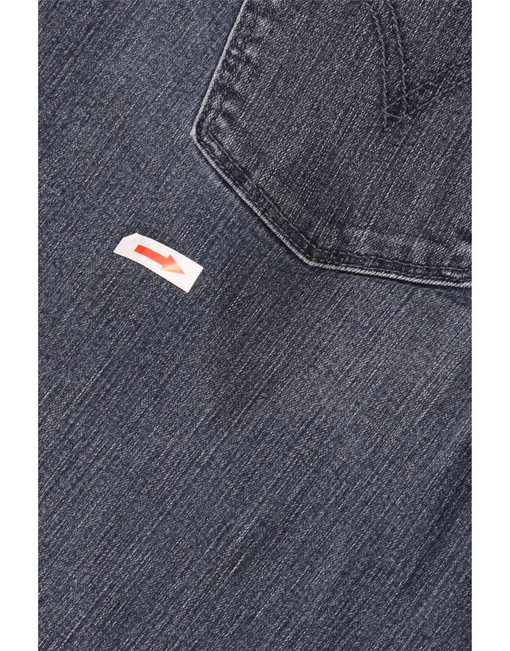 Damskie jeansy LEVI'S 505 Straight US 8 Medium W29 L32 Granatowa bawełna