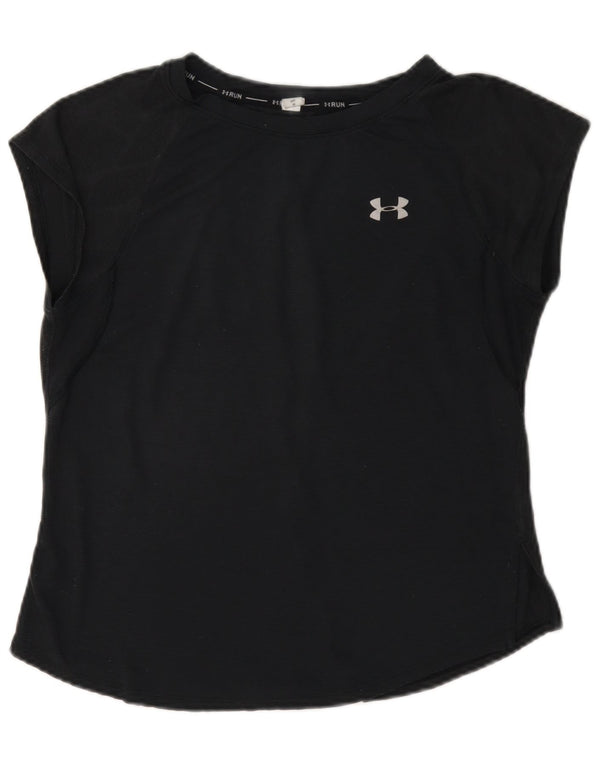 Damska koszulka Under Armour Top UK 14, średnioszary, geometryczny poliester