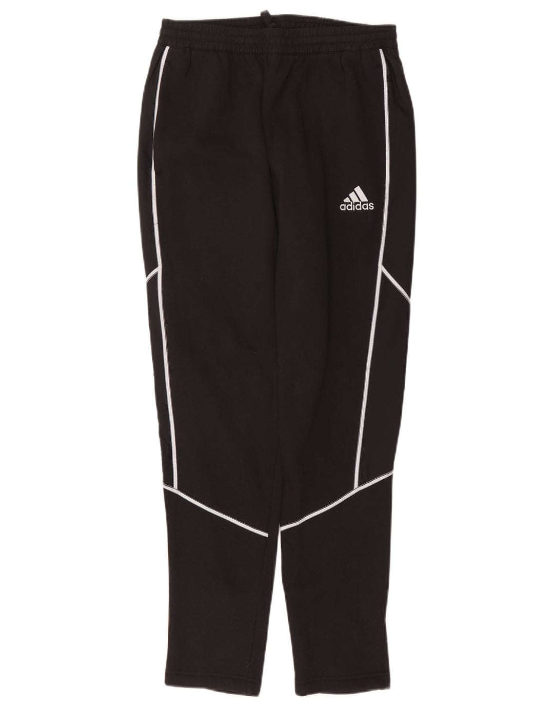Męskie spodnie dresowe Adidas, średnie czarne, bawełniane