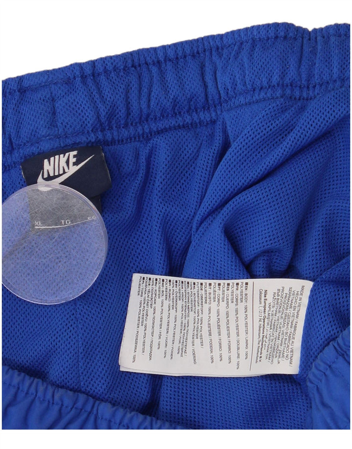 Męskie spodenki sportowe Nike Graphic XL, niebieskie, poliestrowe