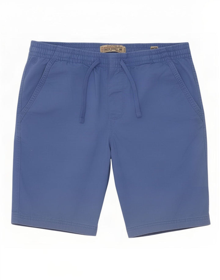 Męskie spodenki Chino Fat Face, duże, W36, niebieska bawełna
