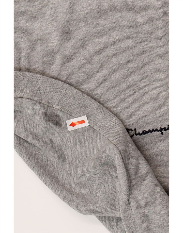 CHAMPION Mens Tracksuit Trousers Joggers Small  Grey Cotton