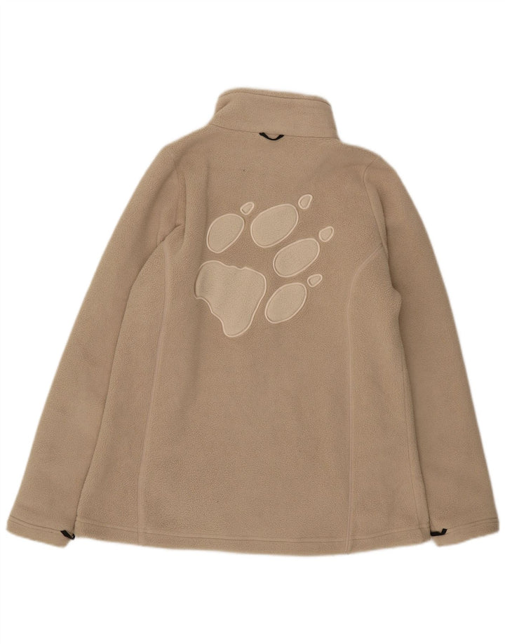 Damska kurtka polarowa Jack Wolfskin Graphic Liner UK 16, duża, beżowa