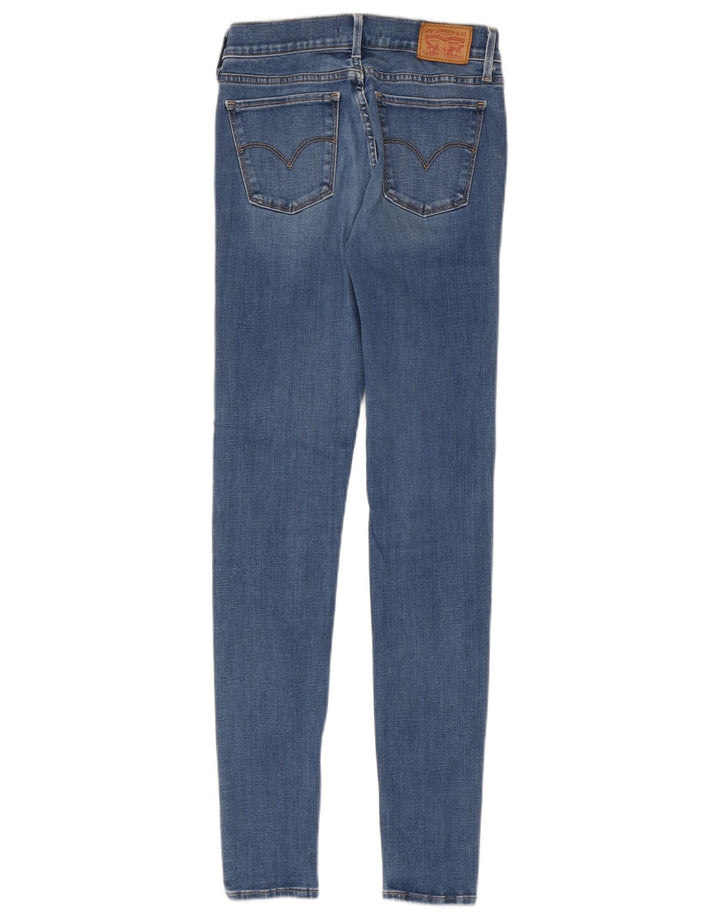 Damskie jeansy LEVI'S 710 Super Skinny W27 L32 Niebieskie