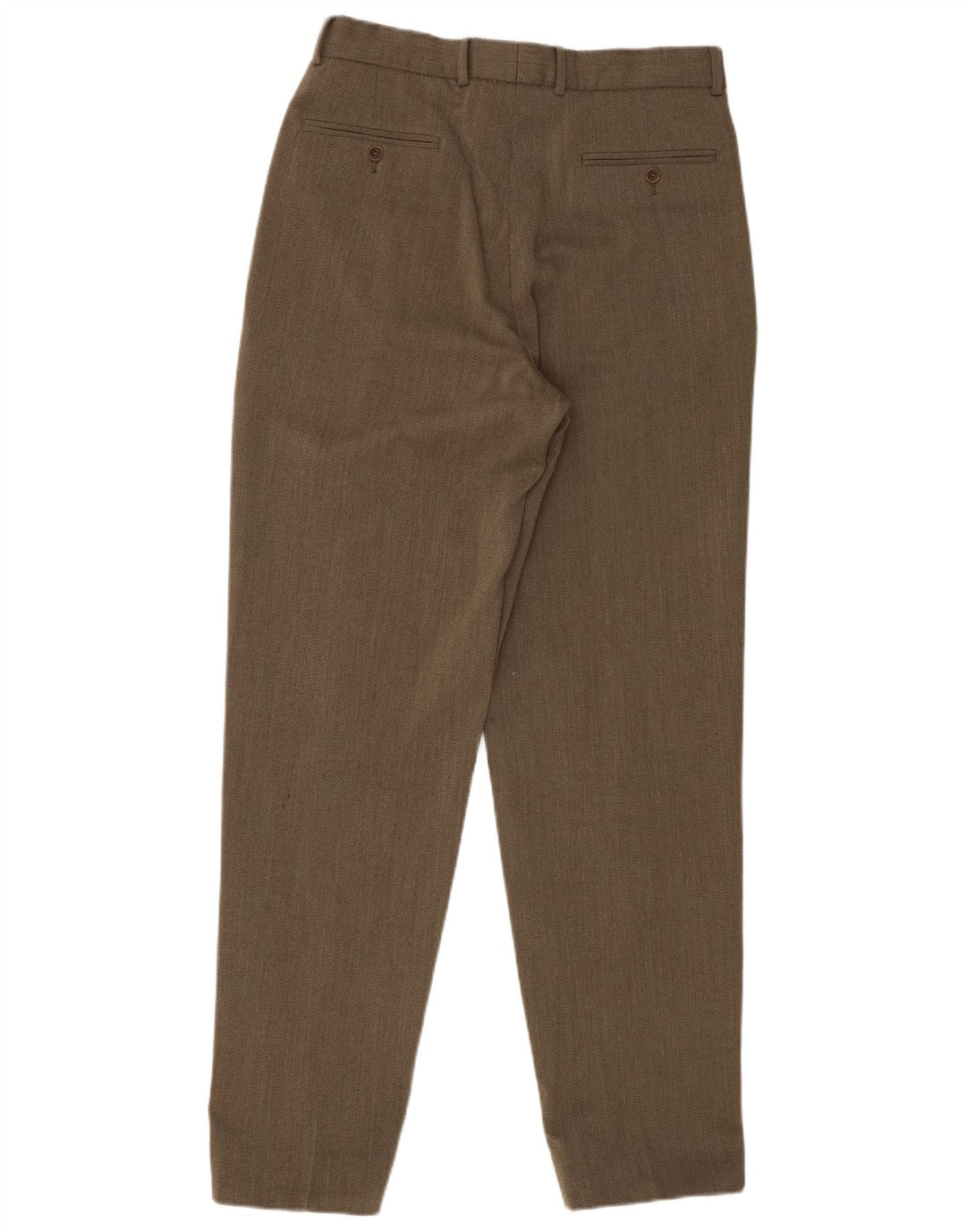 Marks & Spencer Męskie spodnie garniturowe W32 L33 Khaki, nowa wełna