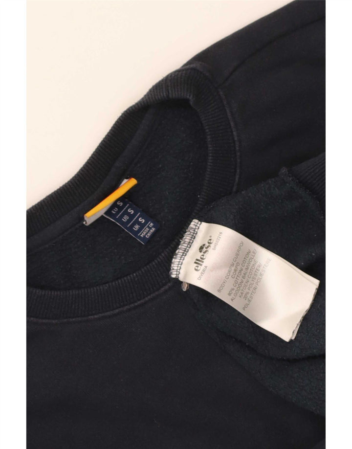 Bluza męska Ellesse, mała, granatowa, bawełniana