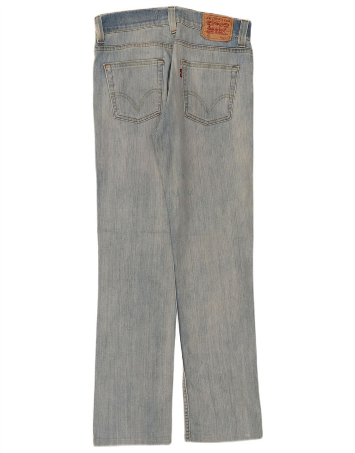 Męskie jeansy LEVI'S 511 Slim W33 L32 Niebieska bawełna