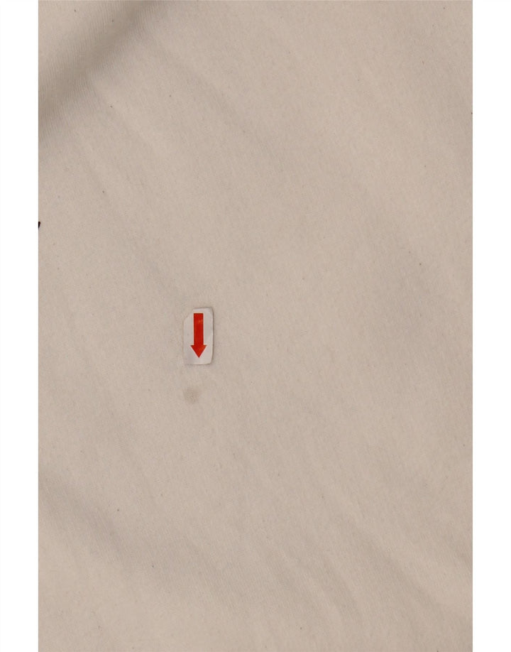 Damski sweter z kapturem CHAMPION UK 16, duży, biały, bawełniany