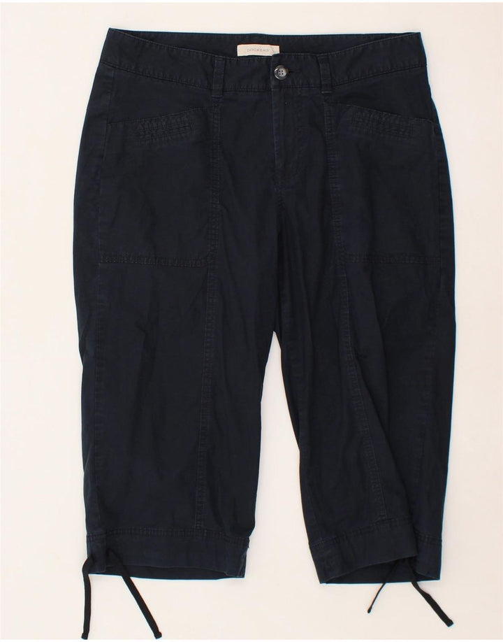 DOCKERS Womens Bermuda Shorts US 10 Large W32  Navy Blue Cotton Vintage Dockers and Second-Hand Dockers from Messina Hembry 