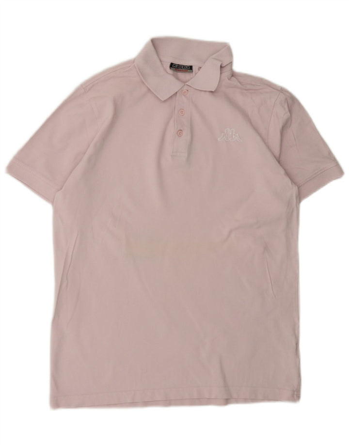 KAPPA Mens Polo Shirt Medium Pink Cotton Vintage Kappa and Second-Hand Kappa from Messina Hembry 